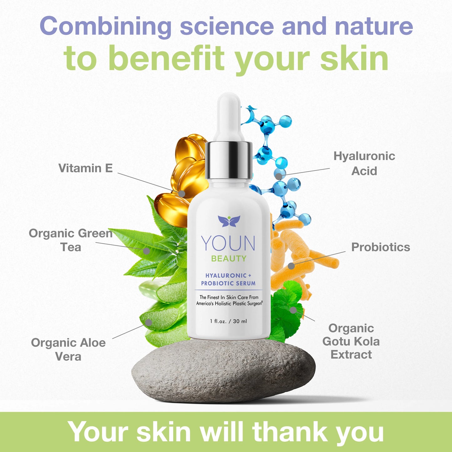 Hyaluronic + Probiotic Serum