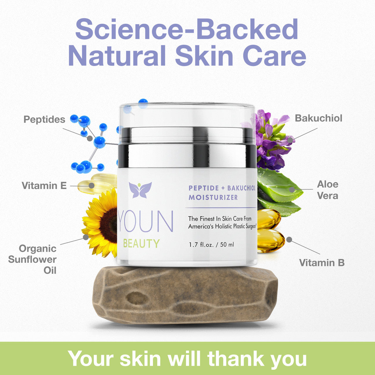 Kem Dưỡng Peptide + Bakuchiol