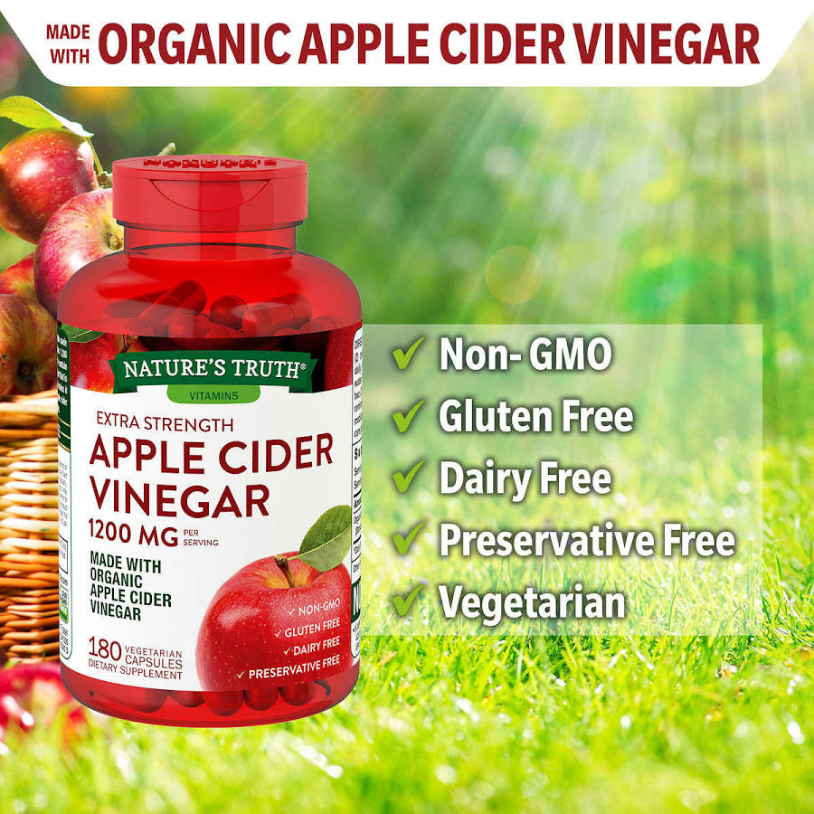 Apple Cider Vinegar 1,200 mg